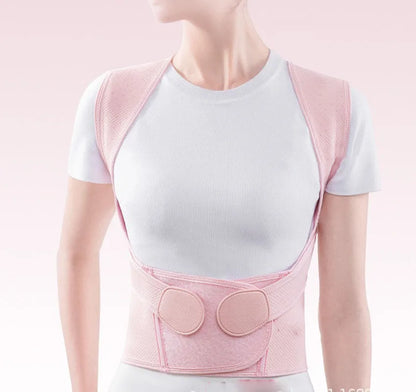 Posture Corrector | Adjustable Back Brace for Spine Alignment & Upper Back Support
