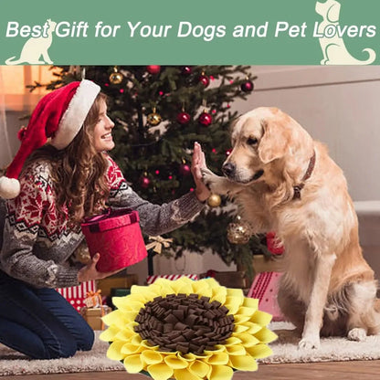 Dog Snuffle Mat | Interactive Slow Feeding Puzzle Toy for Puppies & Stress Relief