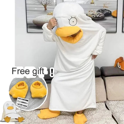 Cartoon Pajamas Cosplay Costume | Gintama Elizabeth Blanket Nightgown & Sleepwear
