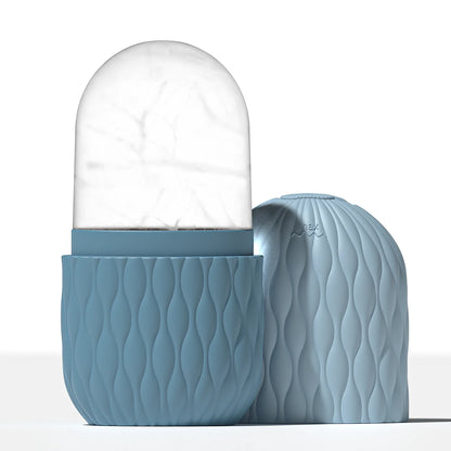 Ice Roller for Face & Eyes | Gua Sha Facial Massage Cube for Skin Tightening