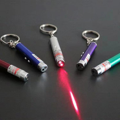 Cat Laser Pointer Toy | LED Red Dot Teaser Pen for Interactive Play