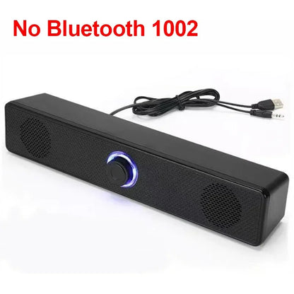 PC Soundbar Speaker | Wired & Wireless Bluetooth Soundbar for TV, Laptop & Gaming