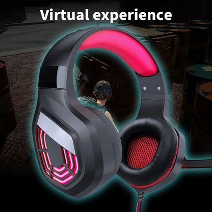G7 Gaming Headset | Noise-Cancelling Mic & Surround Sound with LED Lights