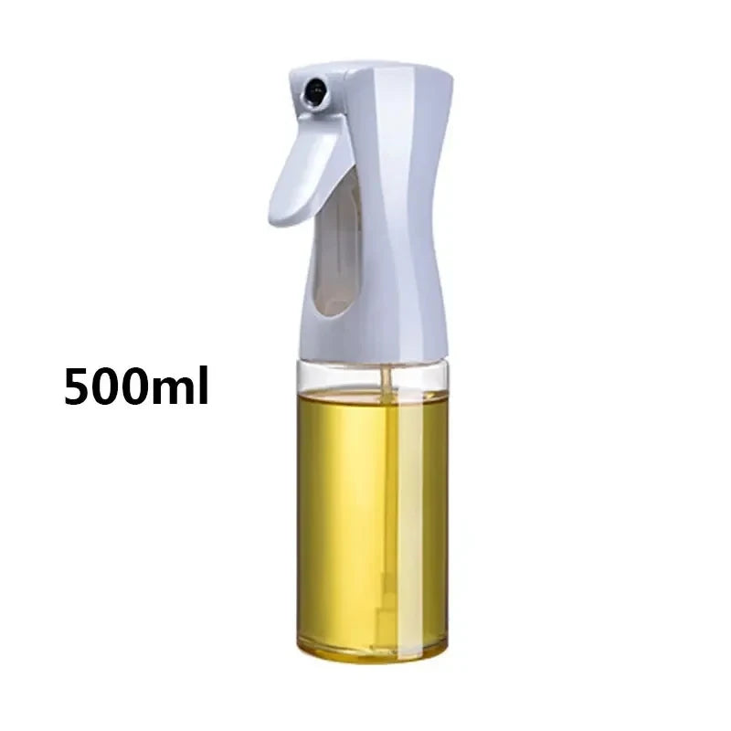 Oil Spray Bottle | 200/300/500ml Refillable Olive Oil & Vinegar Dispenser for Cooking & BBQ