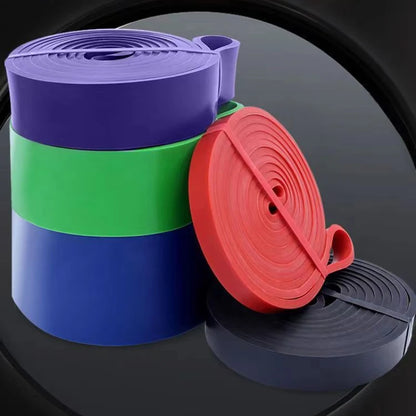 Resistance Bands Set | Elastic Assistance Bands for Home Workouts, Pilates & Gym