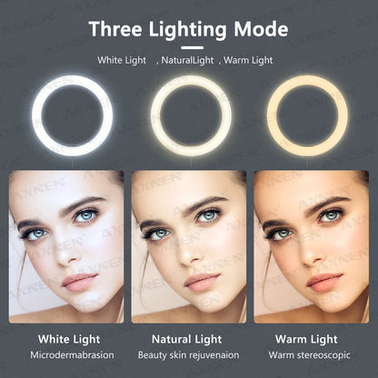26cm LED Ring Light with Tripod | Selfie & Video Lighting Kit with Remote Control