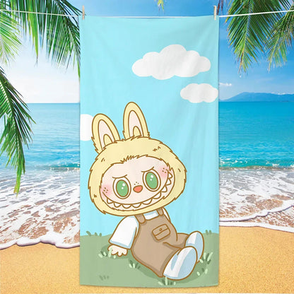 Portable Beach Towel | Quick-Dry, Anti-Sand Travel Blanket for Swimming & Pool