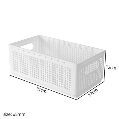 Foldable Storage Basket | Adjustable Closet Organizer Box for Clothes & Underwear