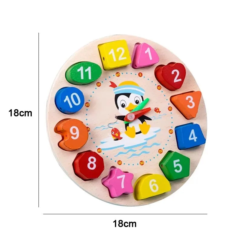 Montessori Wooden Toys | Educational Puzzles for Baby Development (Ages 1–3)