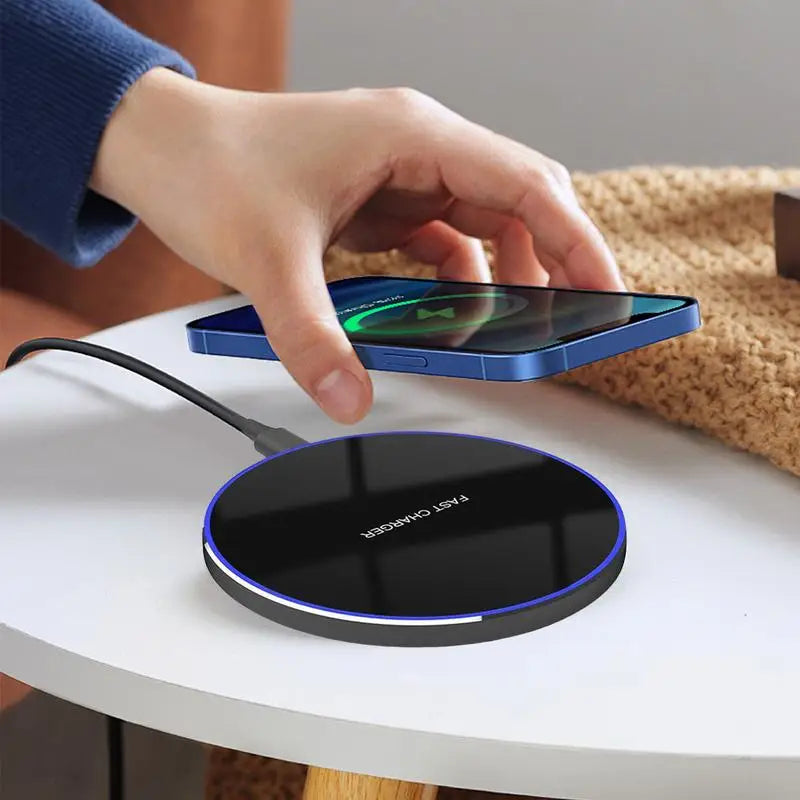 Fast Wireless Charger Station | 15W/30W/50W Charging Pad & Dock for Smartphones