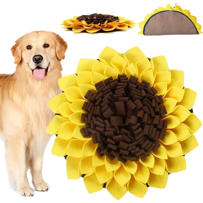 Dog Snuffle Mat | Interactive Slow Feeding Puzzle Toy for Puppies & Stress Relief