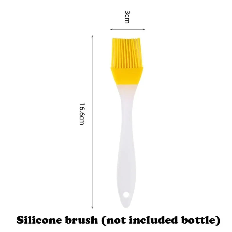 Oil Spray Bottle | 200/300/500ml Refillable Olive Oil & Vinegar Dispenser for Cooking & BBQ