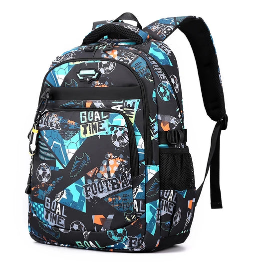 2024 Kids School Backpack | Waterproof Book Bag for Boys & Girls Grades 1–6