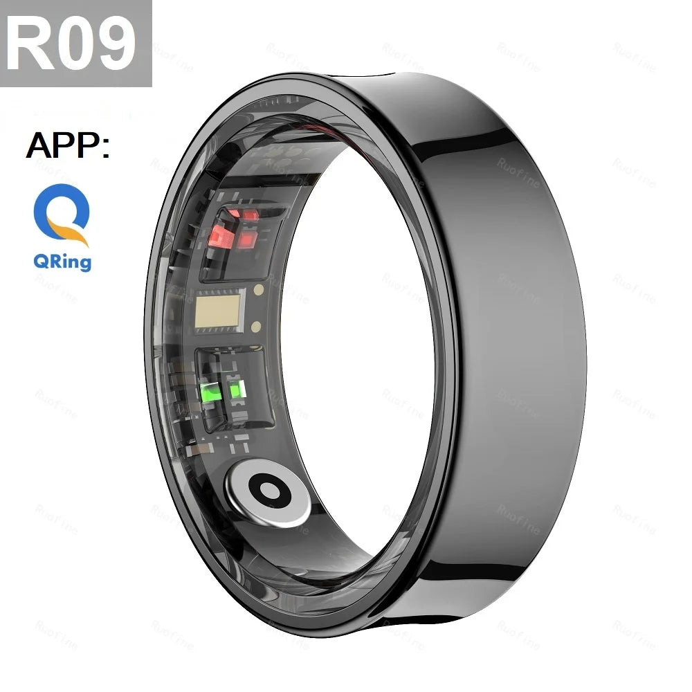 Qring R09/R06 Smart Ring | Waterproof Fitness Tracker & Remote Control Ring 2024