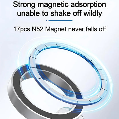 Magnetic Phone Holder | Airplane Travel & Desktop Tray Table Phone Mount
