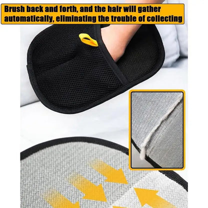 Pet Grooming Gloves | Double-Sided Deshedding & Massage Mitt for Dogs & Cats