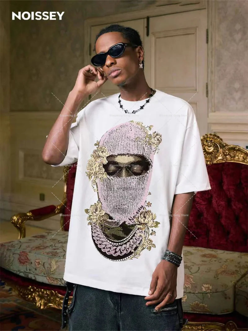American Graphic T-Shirt | Funny Hip-Hop Streetwear Oversized Tee for Men & Women