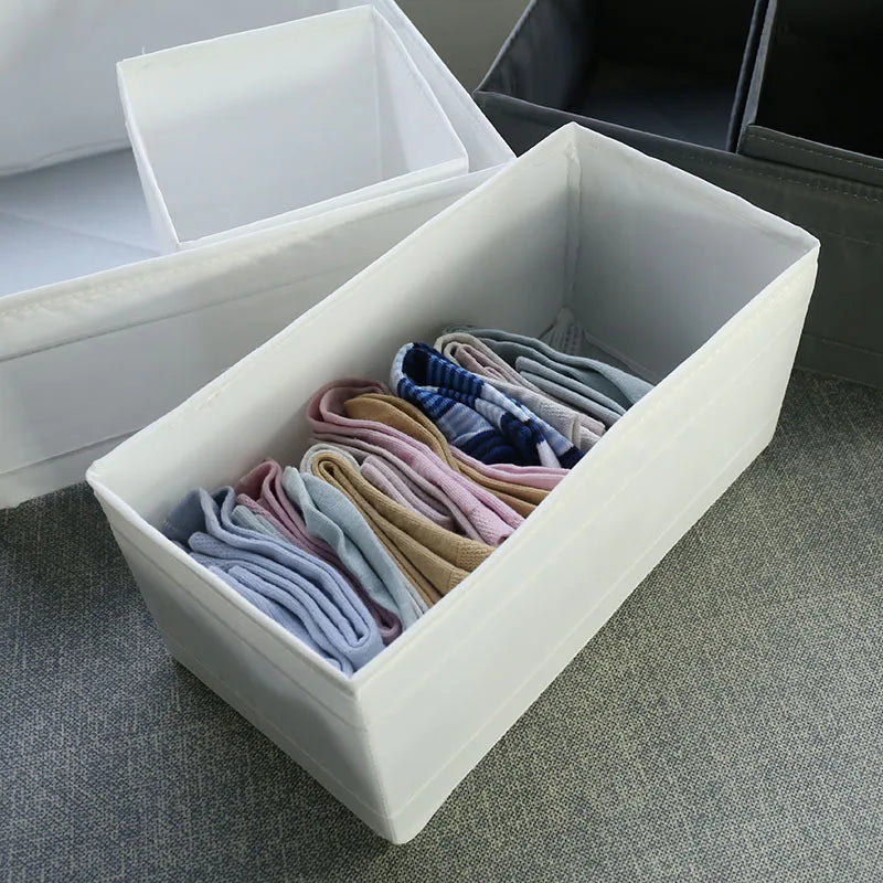 Closet Organizer Box | Drawer & Wardrobe Storage for Clothes, Underwear & Socks