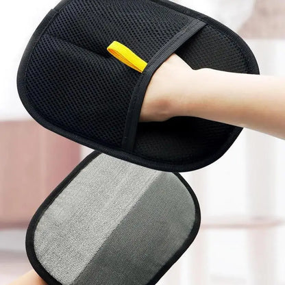 Pet Grooming Gloves | Double-Sided Deshedding & Massage Mitt for Dogs & Cats