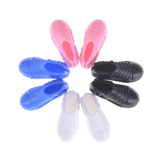 4 Pairs Doll Sneakers | Mini Shoes Accessories for 30cm Dolls – Girls’ Gift Set