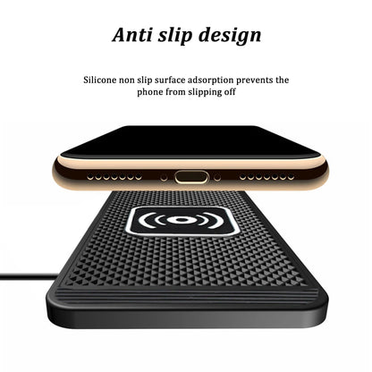 15W Wireless Charger | Smart Auto-Sensing Fast Charger for Car & Home