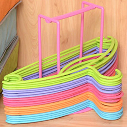 Hanger Organizer Rack | Closet & Laundry Room Clothes Hanger Storage Holder