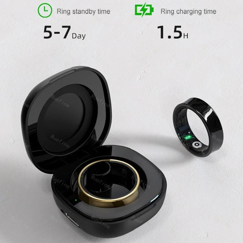 Qring R09/R06 Smart Ring | Waterproof Fitness Tracker & Remote Control Ring 2024