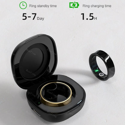 Qring R09/R06 Smart Ring | Waterproof Fitness Tracker & Remote Control Ring 2024